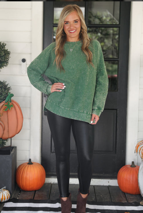 Alexis Corded Vintage Pullover