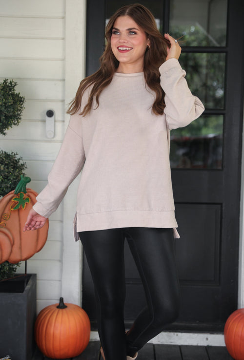 Alexis Corded Vintage Pullover